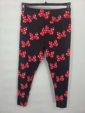 Charlie's Project Disney Minnie Mouse Printed Leggings Tall Curvy TC Size 12-18
